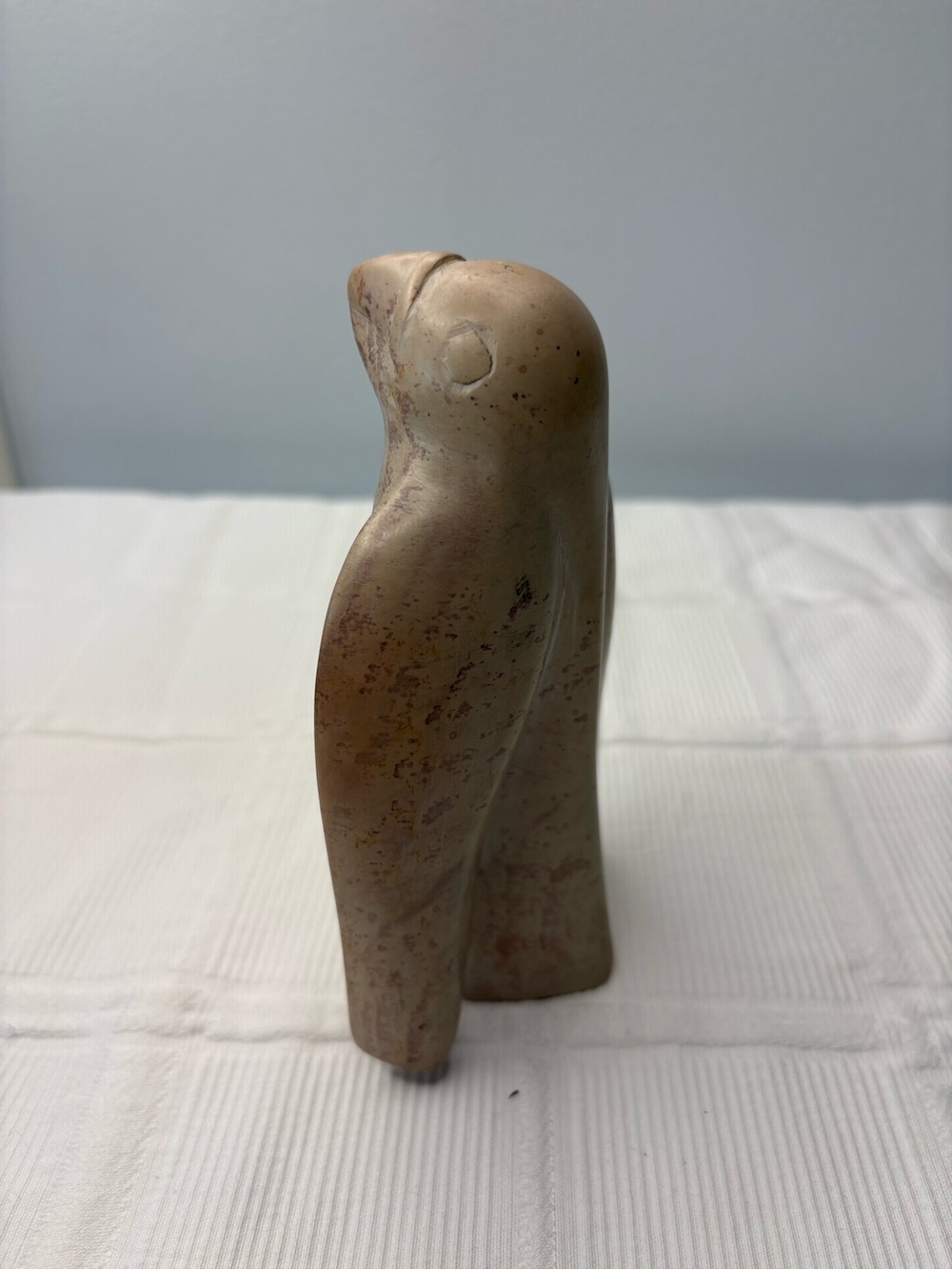 Hand Carved Soapstone Penguin Figurine - Picture 2 of 7